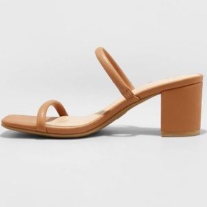 a new day Cris Shades of Beautiful Mule Sandals Heels in Sienna
